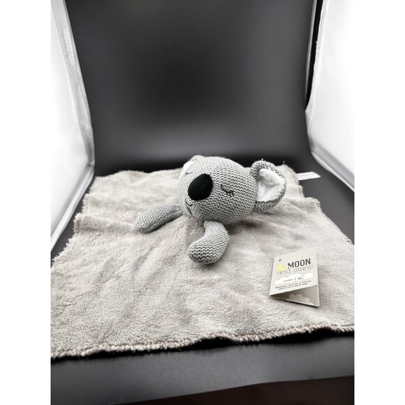 Walgreens Gray Koala Bear Security Blanket Plush Baby Lovey Moon & Stars 2022 - Picture 1 of 16